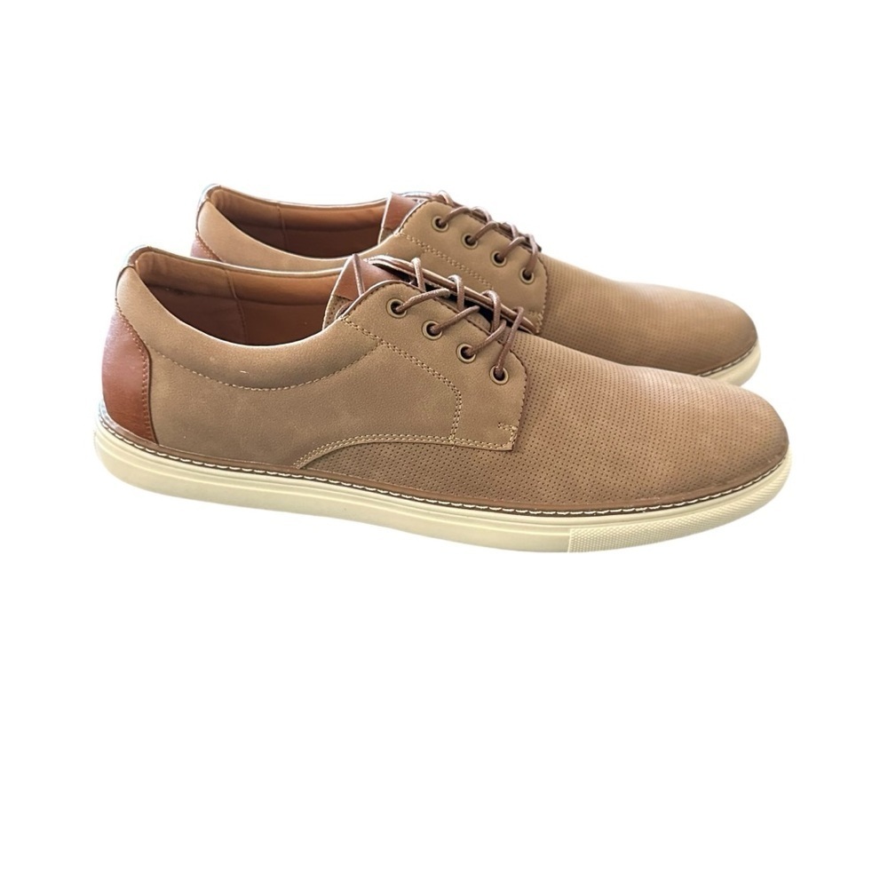 SM New York Tan and Brown Oxfords